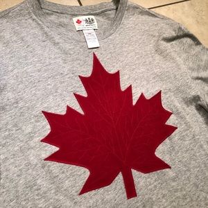 Embroidered Canada maple leaves number 13 shirt